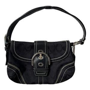 Vintage Coach black signature soho bag K0673-10602